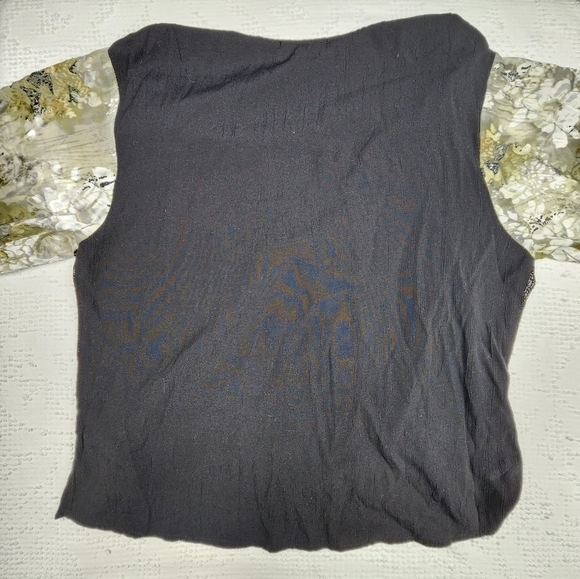 Y2K Vintage Spencer Alexis Fairy Grunge Whimsigoth Cardigan Size Medium - Picture 9 of 10